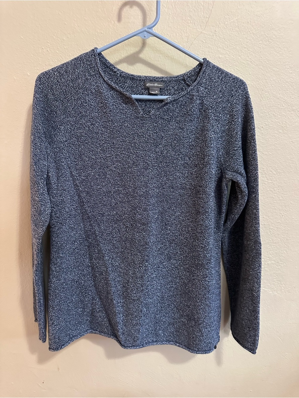 Eddie Bauer Women's Charcoal Heather Crewneck Sweater